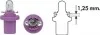 Автолампа PBX5 12V 0.4W BX8.5d (PBX5 0,4W 12) MAGNETI MARELLI 002052900000 (фото 4)
