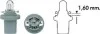 Автолампа PB5 24V 1.2W BAX10d/B8.5d Standard 24V (PB5 1,2W 24V) MAGNETI MARELLI 003724100000 (фото 3)