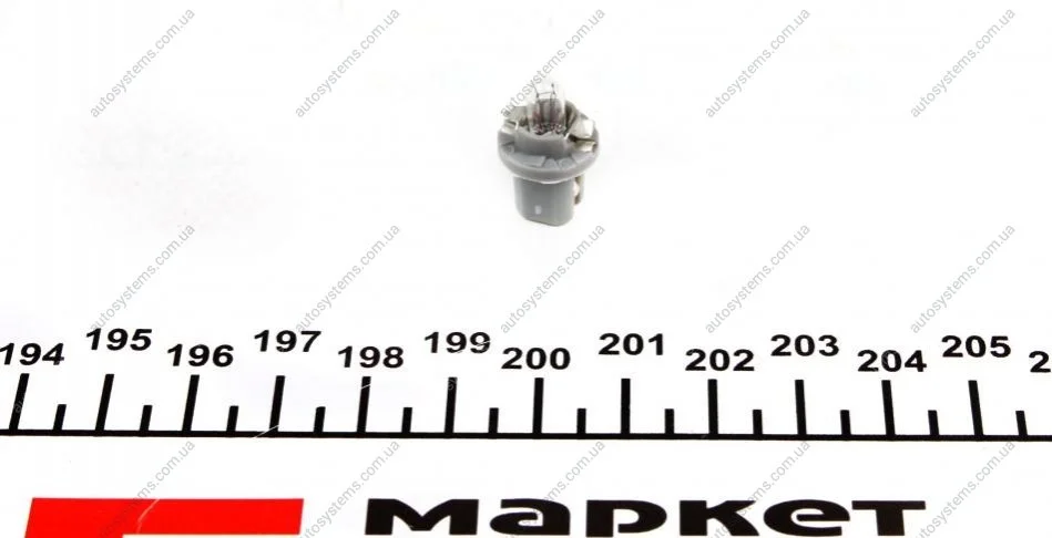 Автолампа PB5 24V 1.2W BAX10d/B8.5d Standard 24V (PB5 1,2W 24V) MAGNETI MARELLI 003724100000 (фото 1)