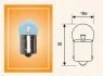 Автолампа R10W 24V 10W BA15s Standard 24V (R10W 24V) MAGNETI MARELLI 004009100000 (фото 2)