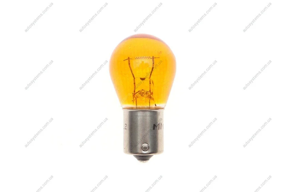 Автолампа PY21W 24V 21W BAU15s Standard 24V (PY21W 24V) MAGNETI MARELLI 008508100000 (фото 1)