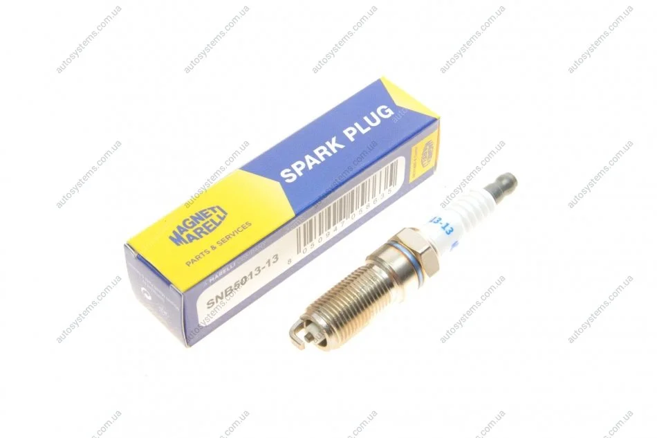 Свічка запалювання Ford Transit 1.8 16V 02- (SNB5013-13) MAGNETI MARELLI 062513000013 (фото 1)