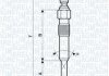 Свічка розжарювання VW/Audi 1.9/2.5TDI (UC31A) MAGNETI MARELLI 062900028304 (фото 2)