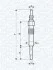 Свічка розжарювання VW/Audi 1.9/2.5TDI (UC31A) MAGNETI MARELLI 062900028304 (фото 3)