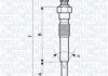 Свічка розжарювання Toyota Land Cruiser 93-02 (11V) (UC51A) MAGNETI MARELLI 062900068304 (фото 1)