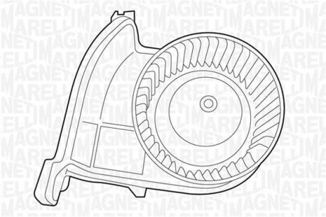 Электродвигатель вентиляции салона MAGNETI MARELLI 069401326010