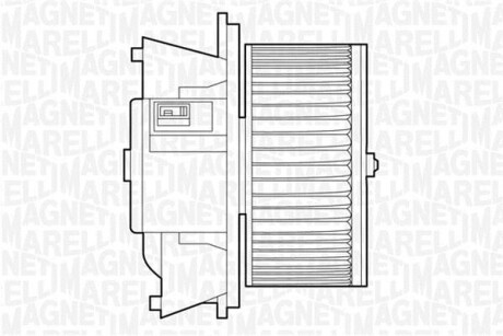 Электродвигатель вентиляции салона MAGNETI MARELLI 069412503010