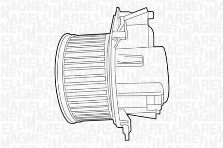 Электродвигатель вентиляции салона MAGNETI MARELLI 069412525010