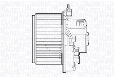 Электродвигатель вентиляции салона MAGNETI MARELLI 069412649010
