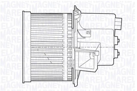 Электродвигатель вентиляции салона MAGNETI MARELLI 069412652010