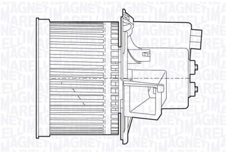 Электродвигатель вентиляции салона MAGNETI MARELLI 069412655010