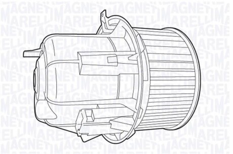 Электродвигатель вентиляции салона MAGNETI MARELLI 069412704010