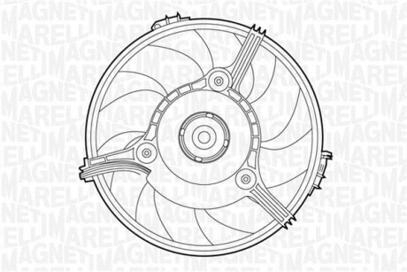 Вентилятор радиатора охлаждения MAGNETI MARELLI 069422263010