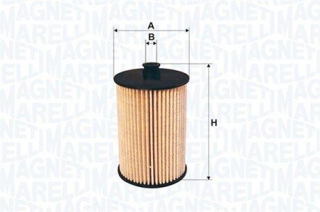 Масляный фильтр MAGNETI MARELLI 153071760790
