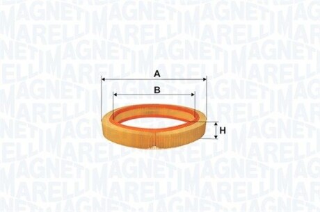 Воздушный фильтр MAGNETI MARELLI 153071762408