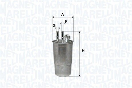 Топливный фильтр MAGNETI MARELLI 153071762422