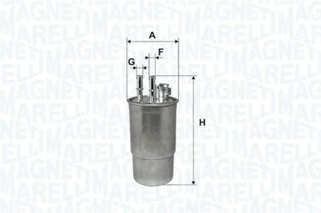 Топливный фильтр MAGNETI MARELLI 153071762422