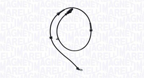 Датчик АБС (ABS) MAGNETI MARELLI 172100175010