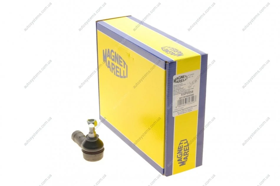 Наконечник тяги рульової Mitsubishi Colt 04-12/ Smart Forfour 04-06 MAGNETI MARELLI 301191605580 (фото 1)