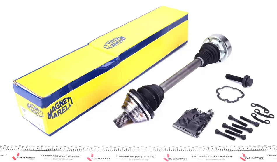 Піввісь (передня) VW Golf/Skoda Octavia 09- (L) (36x521) (TDS0103) MAGNETI MARELLI 302004190103 (фото 1)