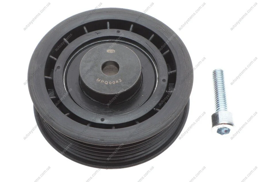 Ролик генератора VW T4 2.5TDI 90-03 (натяжний) (81х22.5x26) (MPQ0042) MAGNETI MARELLI 331316170042 (фото 1)