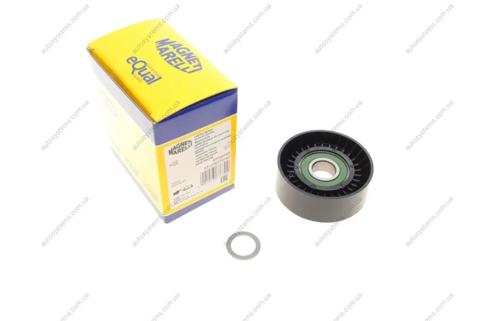 Ролик генератора MB Sprinter CDI (гладкий) (натяжний) (70x26) (MPQ0147) MAGNETI MARELLI 331316170147 (фото 1)