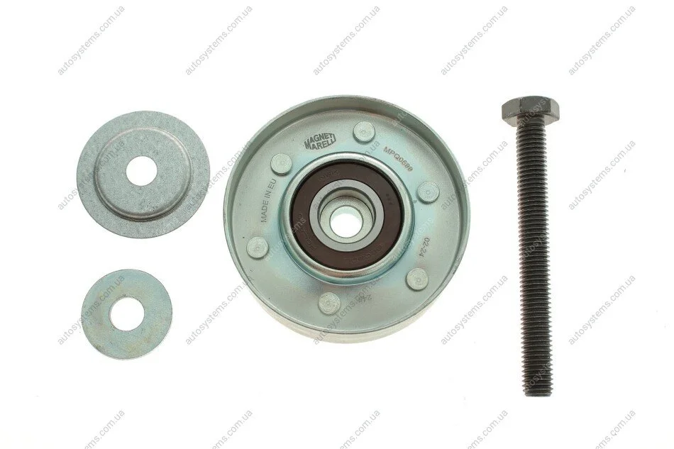 Ролик генератора Skoda Fabia/Roomster/VW Fox/Polo 1.2 01- (паразитний) (76x24) (MPQ0599) MAGNETI MARELLI 331316170599 (фото 1)