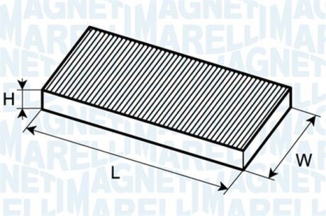 Фильтр салона MAGNETI MARELLI 350203061610