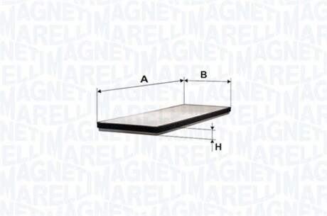 Фильтр салона MAGNETI MARELLI 350208065730