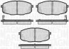 Тормозные колодки дисковые, комплект MAGNETI MARELLI 363916060281 (фото 1)