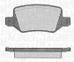 Тормозные колодки дисковые, комплект MAGNETI MARELLI 363916060308 (фото 1)