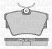 Тормозные колодки дисковые, комплект MAGNETI MARELLI 363916060370 (фото 1)