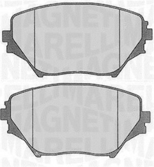 Тормозные колодки дисковые, комплект MAGNETI MARELLI 363916060577