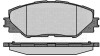 Тормозные колодки дисковые, комплект MAGNETI MARELLI 363916060632 (фото 1)