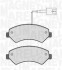 Тормозные колодки дисковые, комплект MAGNETI MARELLI 363916060643 (фото 1)