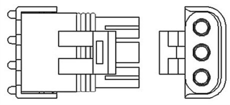 Датчик кислородный / Лямбда-зонд MAGNETI MARELLI 466016355088