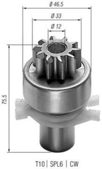 Бендикс стартера MAGNETI MARELLI 940113020008