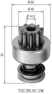 Бендикс стартера MAGNETI MARELLI 940113020120