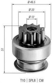 Бендикс стартера MAGNETI MARELLI 940113020258