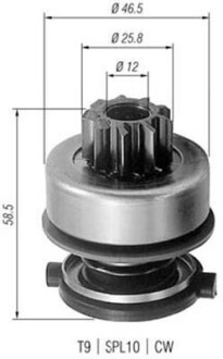 Бендикс стартера MAGNETI MARELLI 940113020259