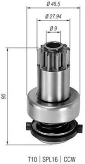 Бендикс стартера MAGNETI MARELLI 940113020305