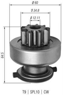 Бендикс стартера MAGNETI MARELLI 940113020349