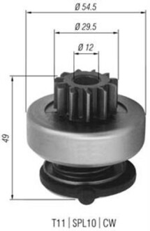 Бендикс стартера MAGNETI MARELLI 940113020352