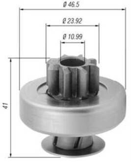 Бендикс стартера MAGNETI MARELLI 940113020370