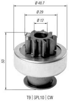 Бендикс стартера MAGNETI MARELLI 940113020387