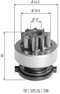 Бендикс стартера MAGNETI MARELLI 940113020390