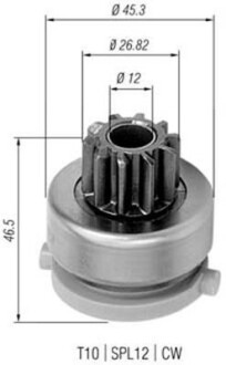 Бендикс стартера MAGNETI MARELLI 940113020439