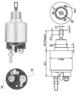 Реле стартера втягивающее MAGNETI MARELLI 940113050325