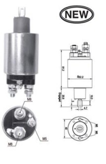 Реле стартера втягивающее MAGNETI MARELLI 940113050539