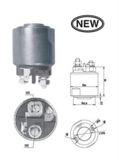 Реле стартера втягивающее MAGNETI MARELLI 940113050546